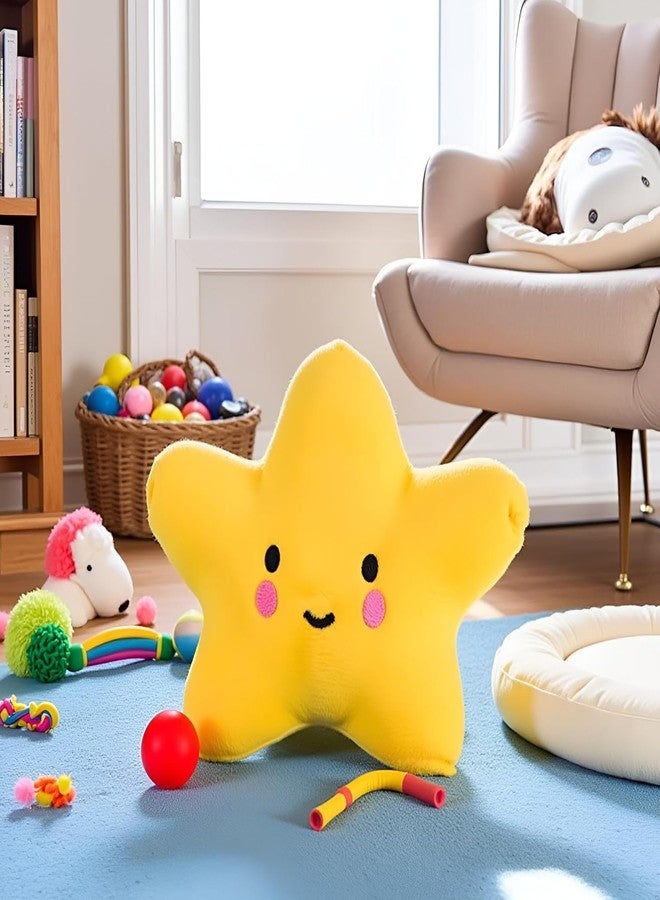 SelHeng 2Pcs Star Pet Dog Toys Cute Squeaky Toy for Interactive Toy Dog Chew Toy for Pet Dog Puppy Training Playing, Squeak (Pink) - Image 3