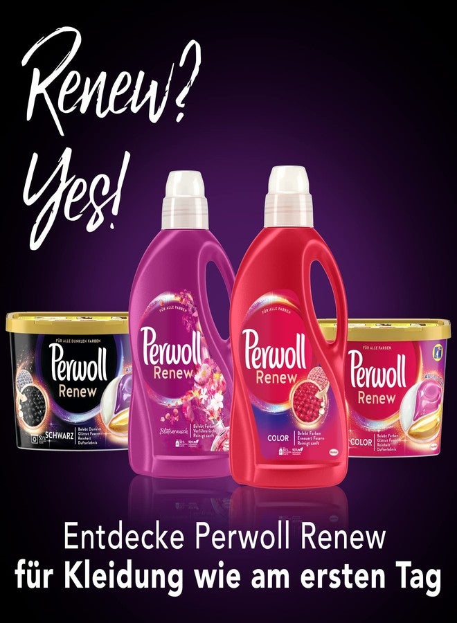 Perwoll Renew Black, Detergent For All Dark Colors, Strengthens Fibers and Improves Color (25 Washes) - Image 5