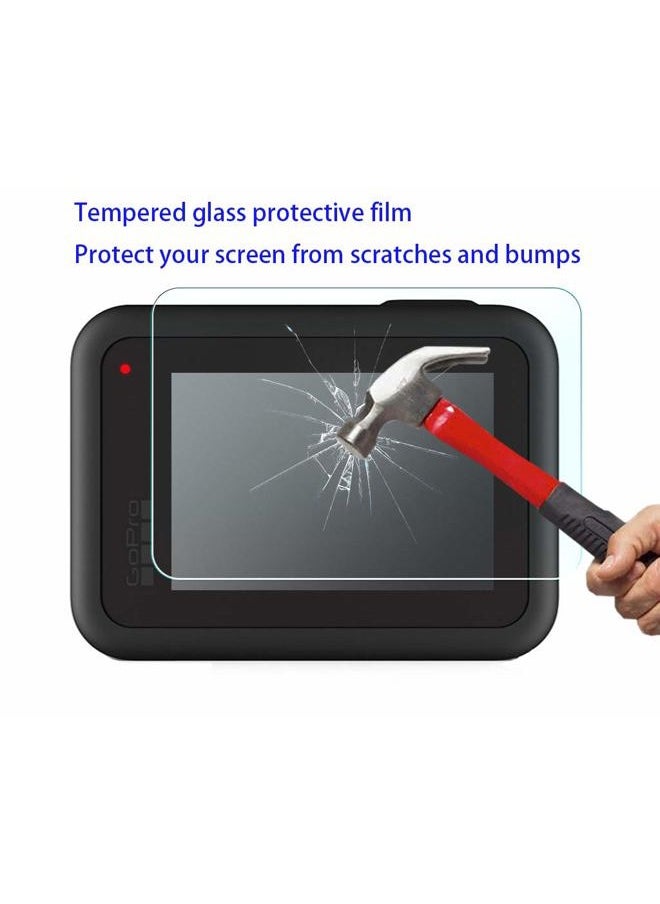 HUIPUXIANG Screen Protector for GoPro MAX Waterproof 360 Action Camera,[3 Pack] 0.3mm 9H Hardness Go pro Tempered Glass Protector Anti-Scrach Anti-Bubble  - Image 3