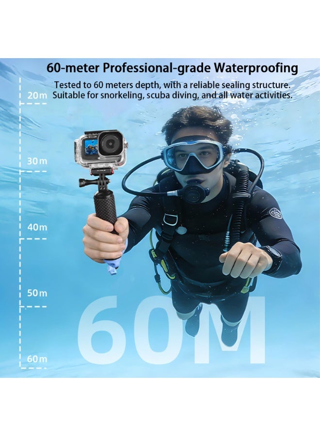 Magnetic Waterproof Case for DJI Osmo Action 6, Underwater Case Magnetic Underwater Housing Waterproof Dive Housing Accessories Compatible with DJI Osmo Action 6 - Image 2