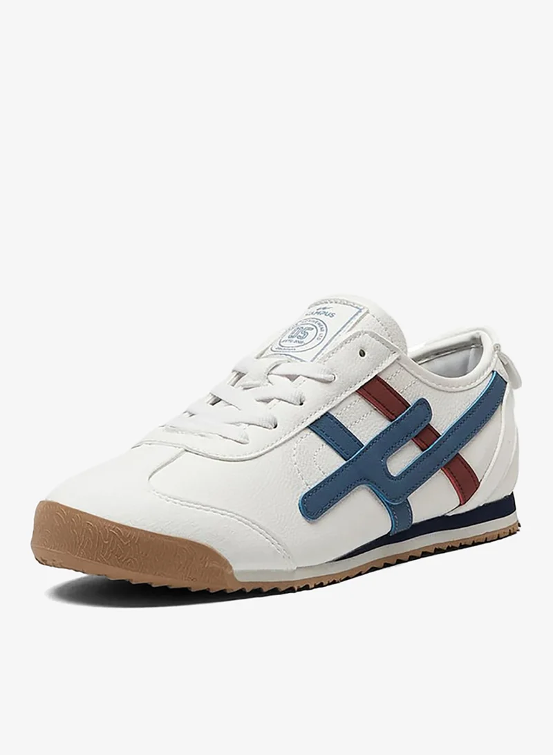 CAMPUS Women’s Fashion Low Top Sneakers – Eye-Catching Contrast Detailing Shoes with Modern Minimalist Appeal