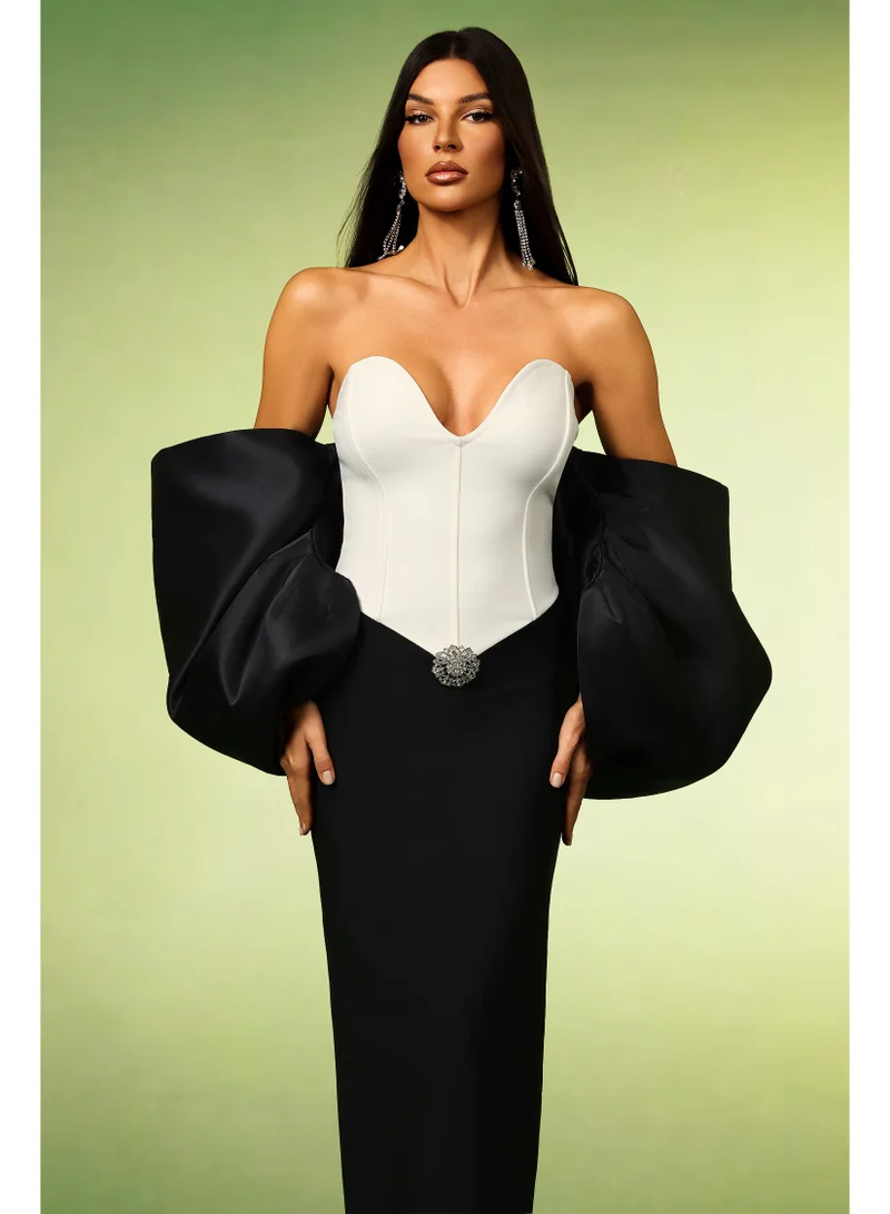 Bella Barnett  Fabiola Sleeveless Bow Bandage Maxi Dress for Women | Best Price UAE