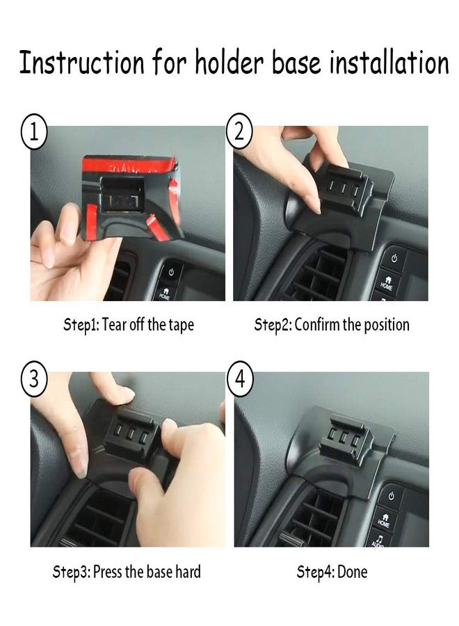 musttrue Car Phone Holder for 2016-2022 Honda HRV HR-V Auto Accessories Navigation Bracket Interior Decoration Mobile Cell Phone Mount - Image 4