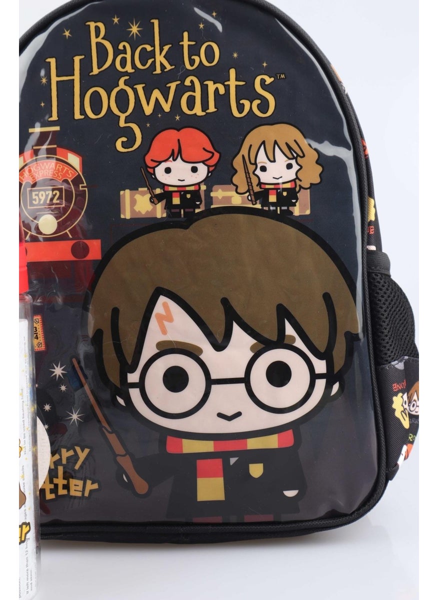 Harry Potter New Season Licensed Kindergarten Bag and 500 ml Flask Set  - Image 2