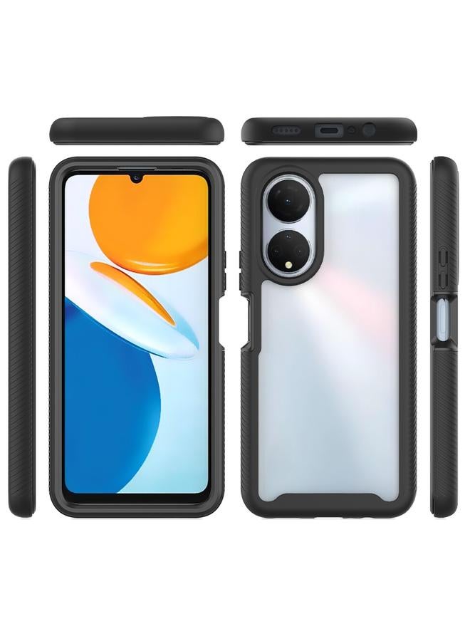 S-TOP Case For Honor X7 Starry Sky Solid Color Shockproof TPU Clear PC Phone Case - Image 3