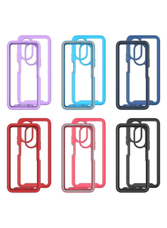 S-TOP Case For Honor X7 Starry Sky Solid Color Shockproof TPU Clear PC Phone Case - Image 2
