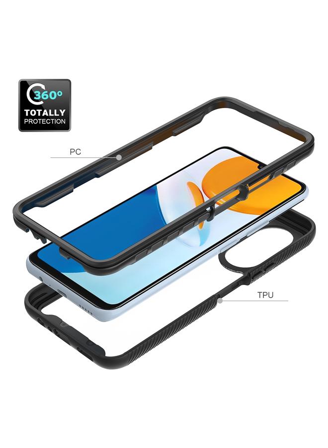 S-TOP Case For Honor X7 Starry Sky Solid Color Shockproof TPU Clear PC Phone Case - Image 4