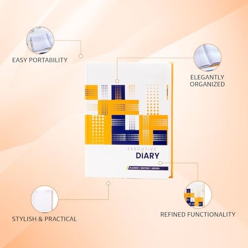 COI A4 Goal Setting & Daily Appointments notebook | Undated Planner 2025 For Work, Home & Office - Image 3