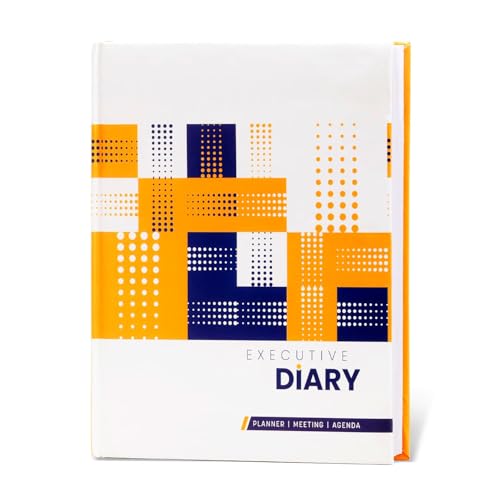 COI A4 Goal Setting & Daily Appointments notebook | Undated Planner 2025 For Work, Home & Office - Image 1