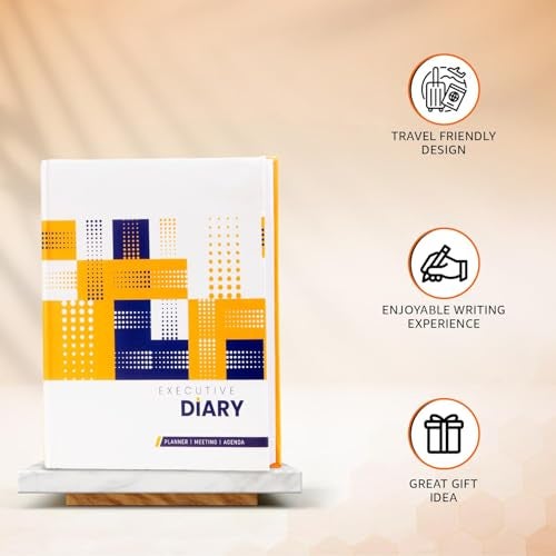 COI A4 Goal Setting & Daily Appointments notebook | Undated Planner 2025 For Work, Home & Office - Image 5