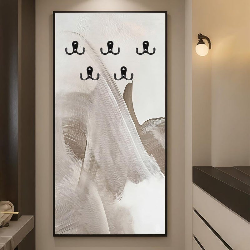 ماركتنا لوحة ديكور جدارية قماشية مع علاقات لتعليق الملابس - Image 1