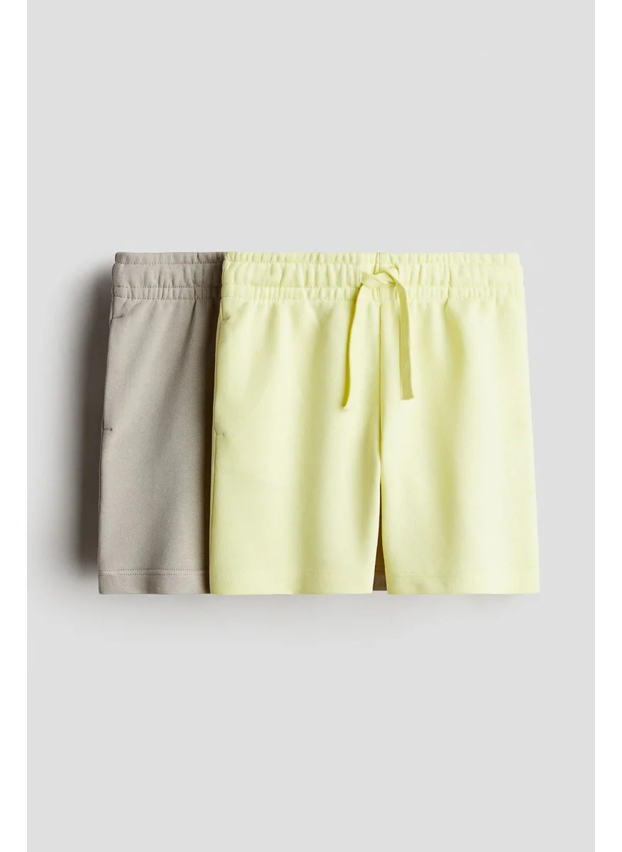 H&M 2-Pack Sweatshirt Shorts