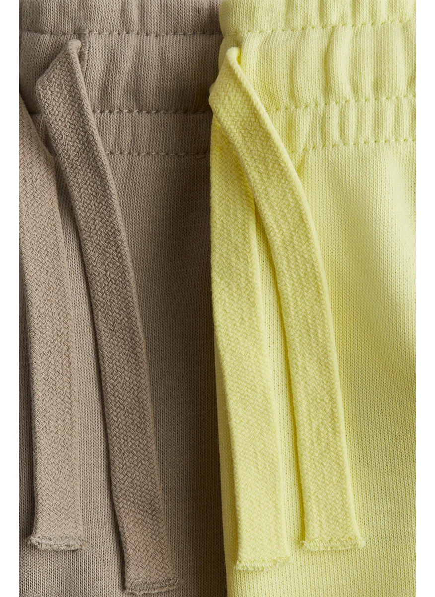 H&M 2-Pack Sweatshirt Shorts