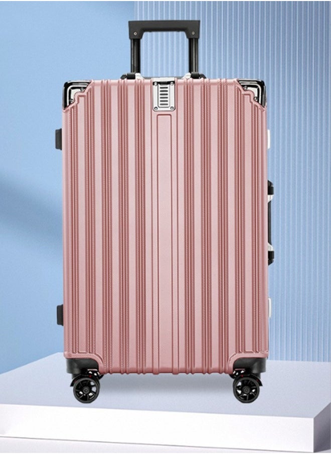 Generic - 20" Travel Luggage Carry On Luggage with USB Charging Port Front with TAS Lock,Universal Wheel Boarding Suitcase with 360 Spinner Wheels,Aluminum Framed Carry On Suitcase - Image 1