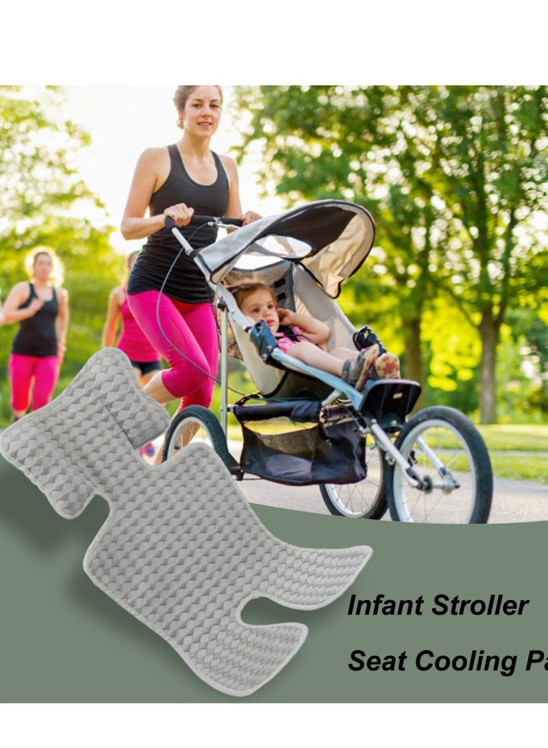 MIXDE Baby Stroller Gel Cooler Pad, Universal Car Seat Cooling Cushion, Summerr Cooler Seat Cushion Multifunctional Ice Mat for Dining Chair, Kids Ice Seat Liner Keeps Toddler Cool in Summer  - Image 4