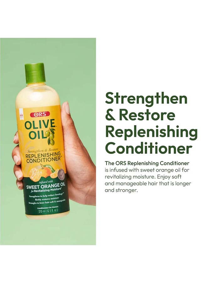 ORS Olive Oil Replenishing Conditioner 12.25 Oz - Image 4