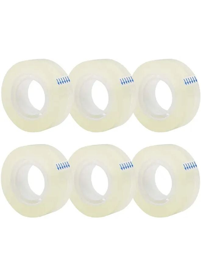 Blue Plastic Tape Dispenser With 2 Refill Rolls For Gift Wrapping And Office Supplies - Image 4