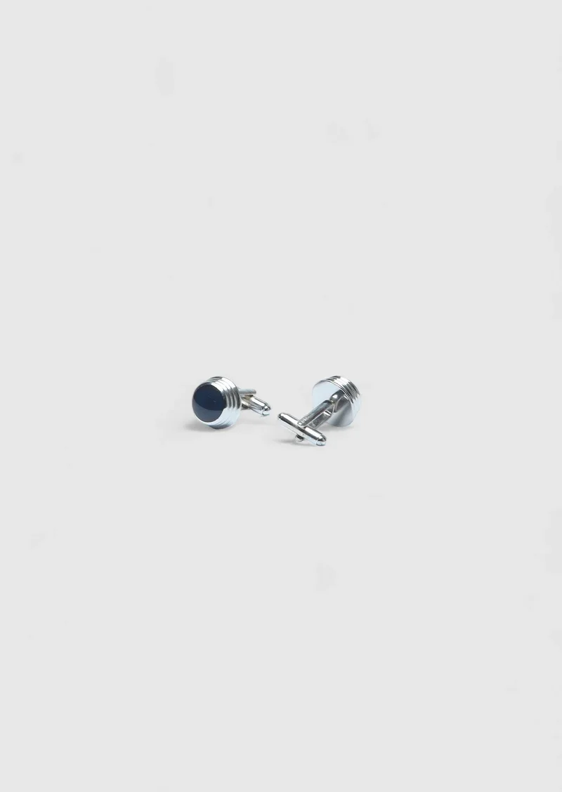 Ramsey Silver Brass Cuff Link