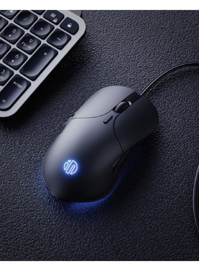 إنفيك Inphic B1 ماوس سلكي للألعاب الإلكترونية، الأعمال، المكتب، الاستخدام المنزلي، صامت مع ضوء للكمبيوتر المحمول وسطح المكتب - Image 1