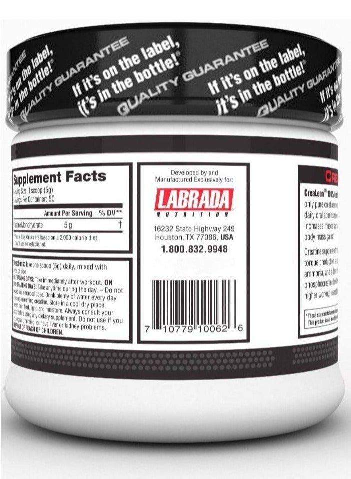 Labrada Crealean Strength 250g, 50 Serving - Image 4