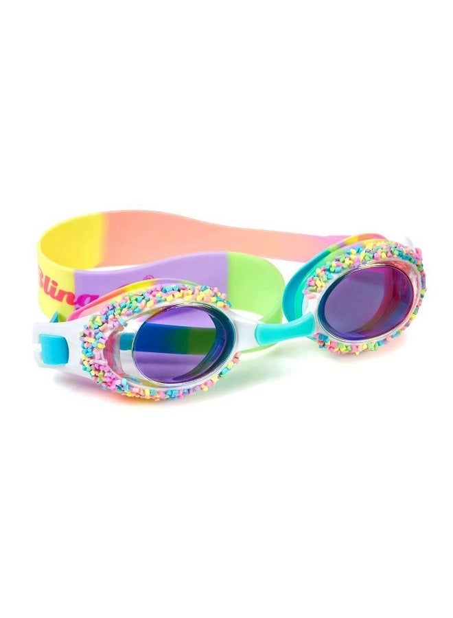 Bling2O نظارات السباحة للأطفال من بلينغ2O على شكل كعكة وبي باي (متعددة الألوان) - Image 2