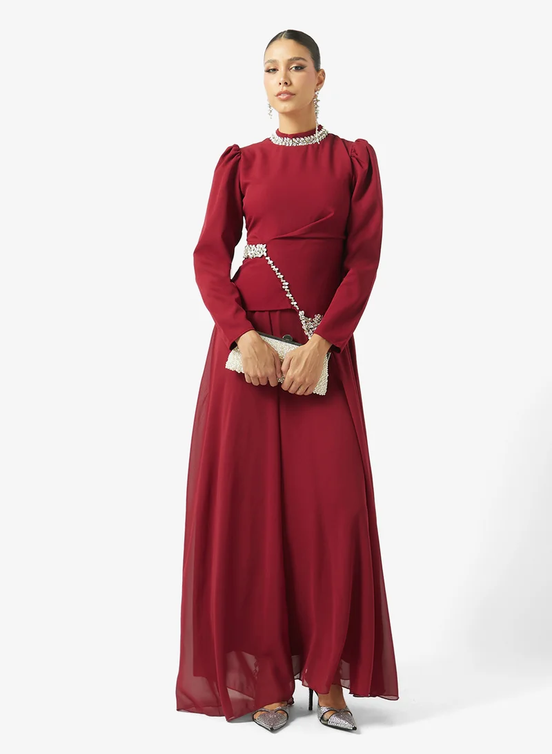 Khizana  Mock Peplum Dress for Women | Best Price UAE