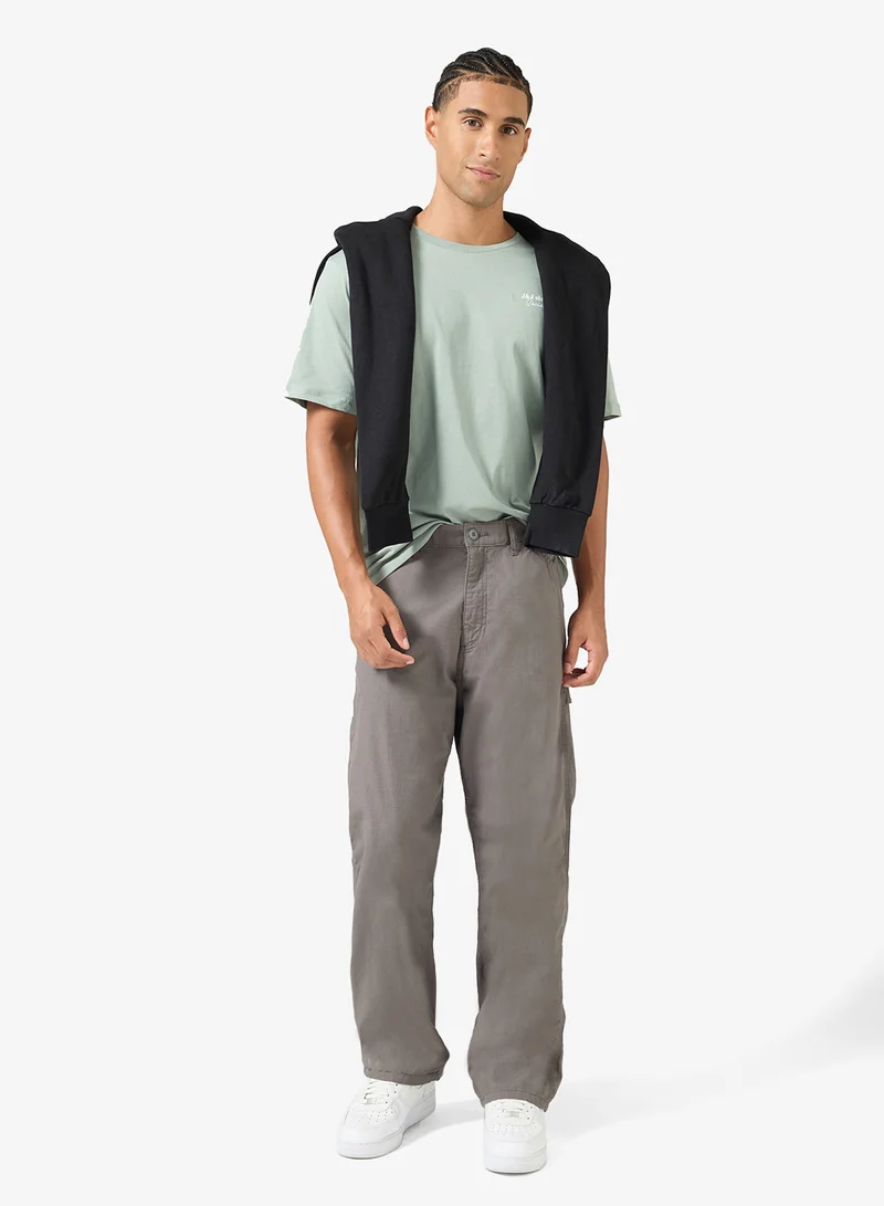 JACK & JONES Wide-Leg Fit Classic Pants