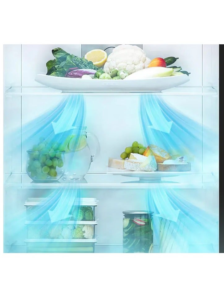 هامبورغ ثلاجة مني بار سعة 140 ليتر من هامبورج FB15 لون فضي - Image 3