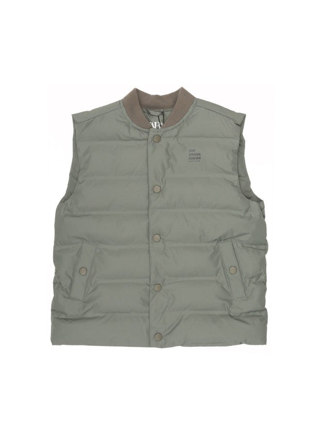 Zara Kids' Fashion Comfortable Warm Versatile Vest - Image 2