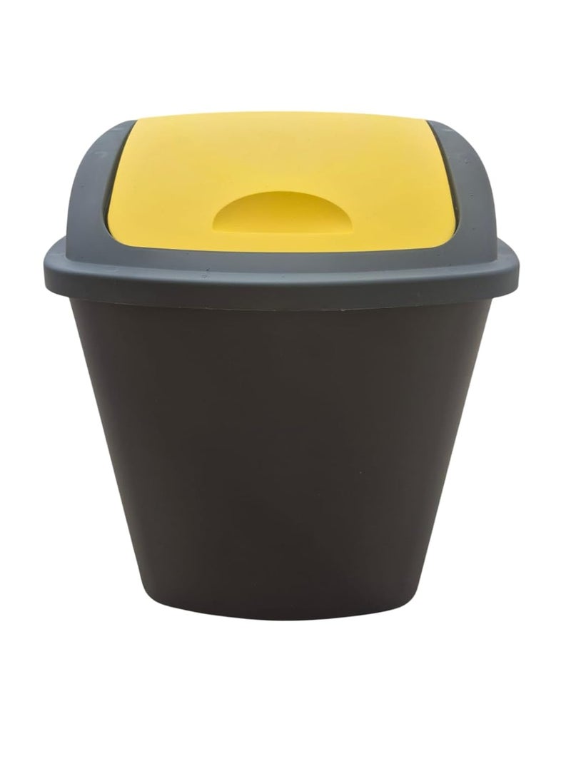 FWM Dustbin Dry and Wet Garbage Waste Bin with Top Swing for Home Kitchen and Office, Multi Colour (20 LITRE) - Image 2