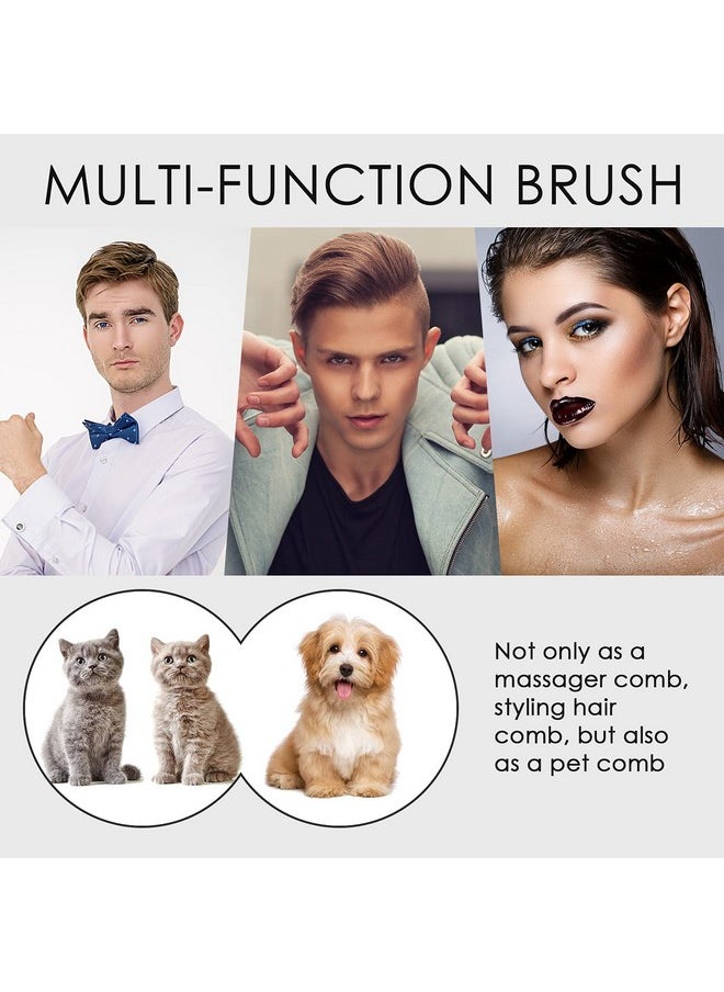 Perthlin 6 Piecess Palm Combs Pocket Mini Brush Palm Hair Brush Wide Tooth Detangling Combs Pocket Travel Combs For Men Women Curly Hair  - Image 5