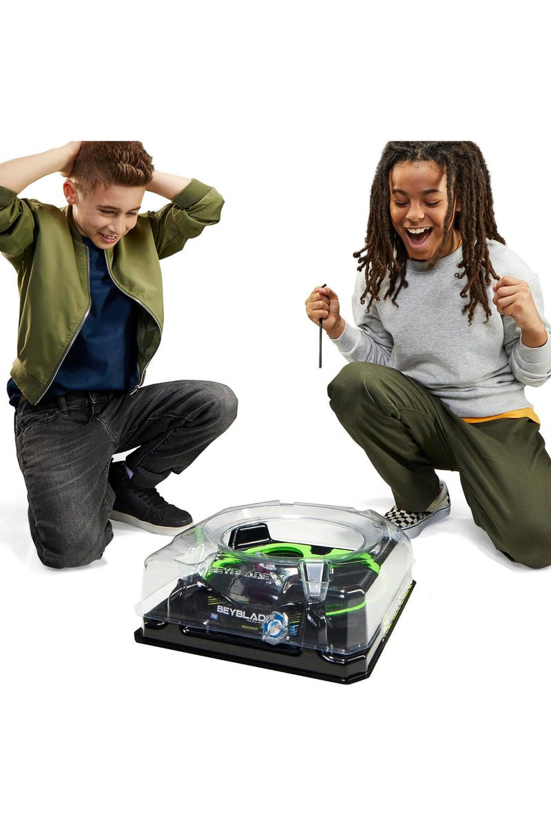 BeyBlade Xtreme Battle Set TP9588 with Beystadium, 2 Tops & Launchers, Ages 8+ - Image 2