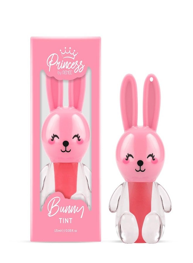 Renee Princess by RENEE Bunny Lip Tint - Pink, for Pre-Teens, Lightweight & Long-Lasting Color, Non-Drying & Nourishing, Water-Based Formula, Blueberry Extracts, Strawberry & Vitamin E Infused, Cruelty-Free - Image 1