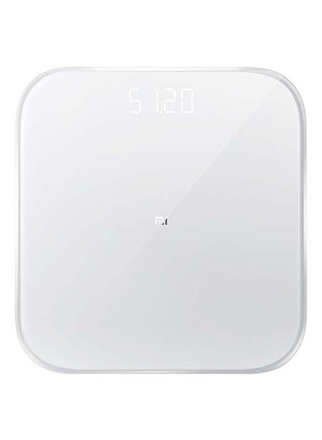 NIBEMINENT LED Display Smart Weighing Scale 2 White - Image 1