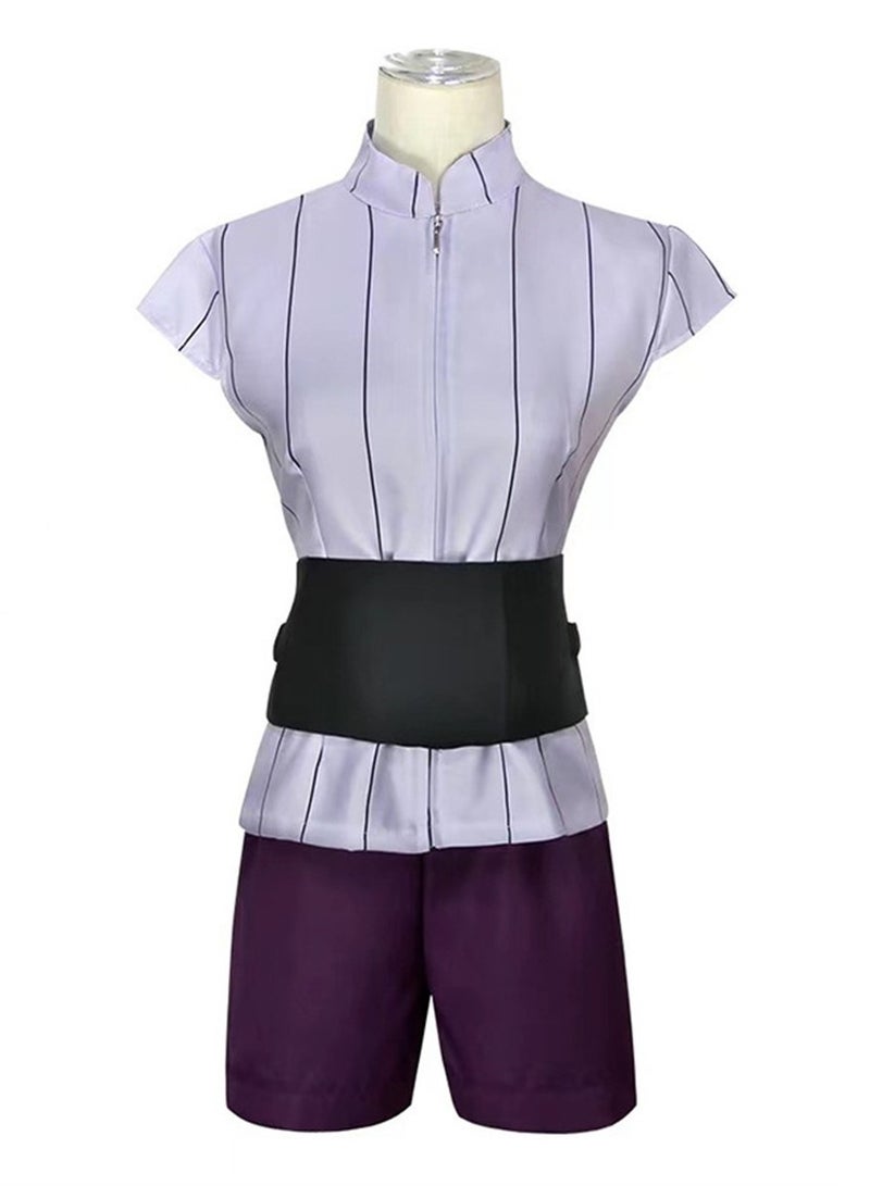 Naruto cos costume Hyuga Hinata cosplay performance costume Stage Dress Up Costume - Image 1