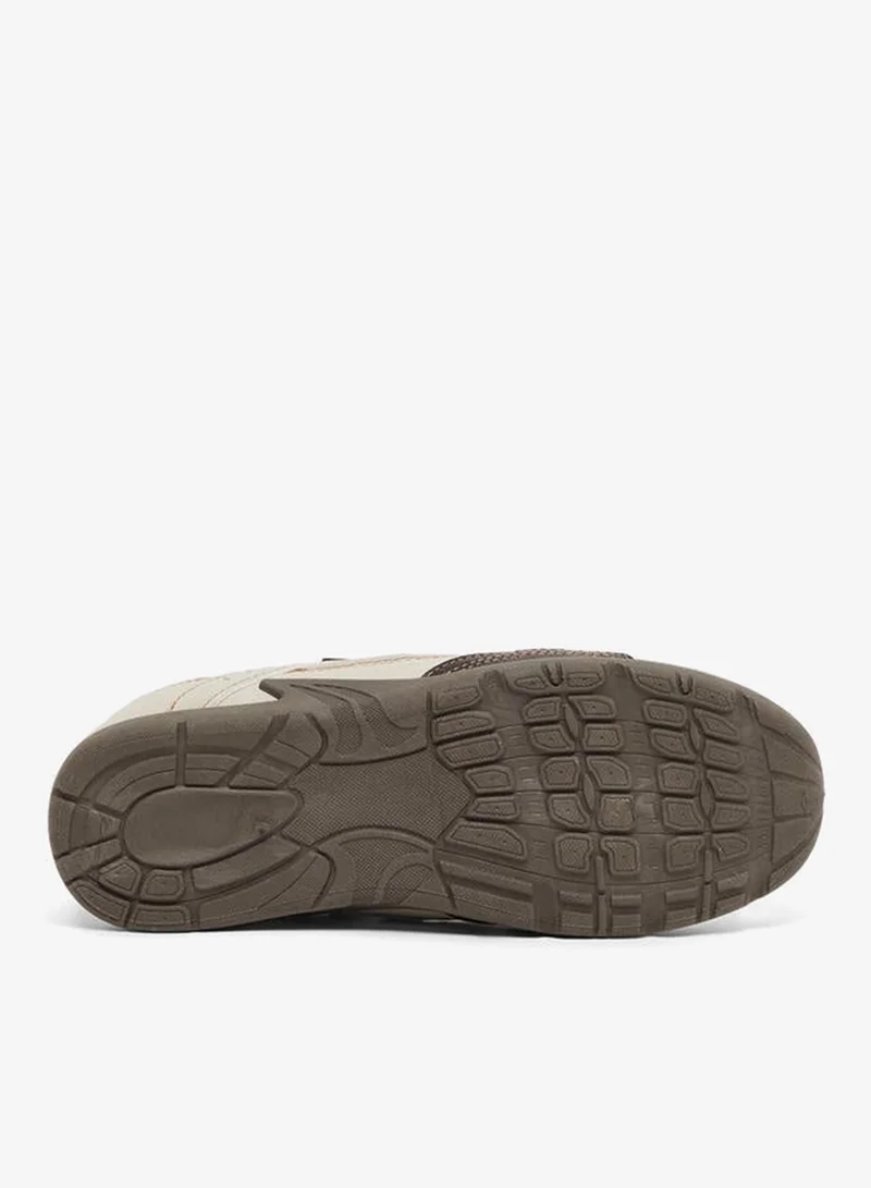 Styli Active  Panelled Tritone Lace-Up Sneakers for Women | Best Price UAE