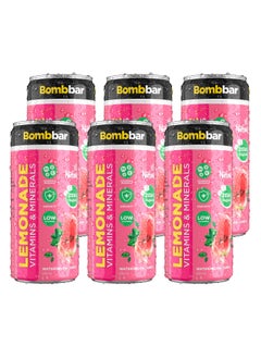 BOMBBAR Low Calories Vitamins and Minerals Drink Watermelon Flavor Zero Sugar 6x330ml  - Image 1