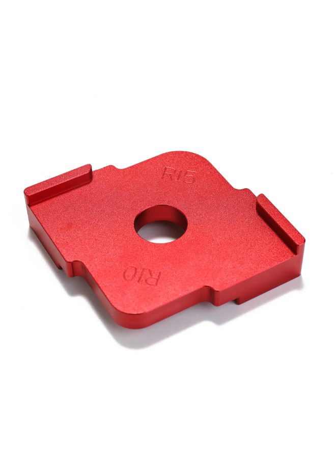 NIBEMINENT 2-Piece Half Round Corner Radius Quick Jig Red 0.27kg  - Image 2