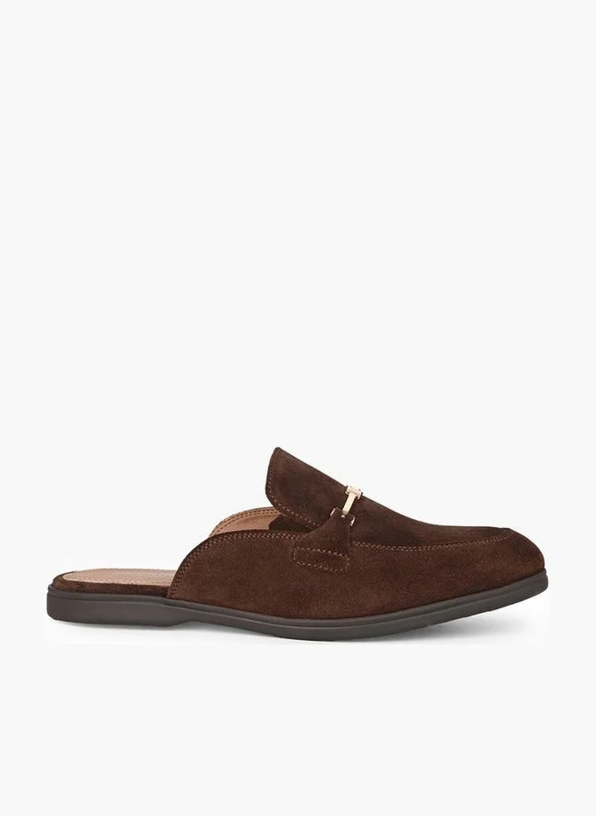 DUCHINI Celeste Women Metallic Accent Mules