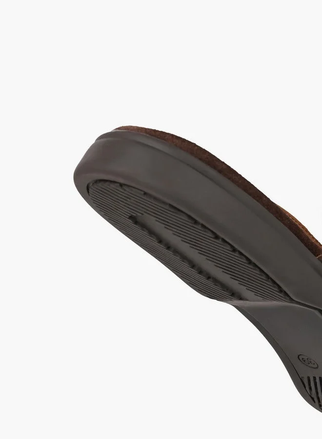 DUCHINI TAN Celeste Women Metallic Accent Mules for Women | Best Price UAE