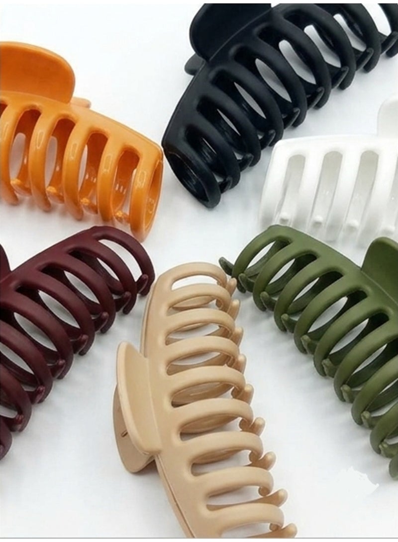 Plastic hair clip - strong claw for special occasions and everyday use - 1 piece, color may vary - Image 2