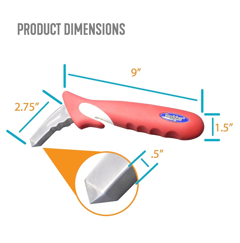 Stander HandyBar, Portable Vehicle Support Handle with Window Breaker and Seat Belt Cutter for Adults, Seniors, and Elderly, Car Door Assist Handle with Non-Slip Grip and Emergency Safety Tools - Image 4
