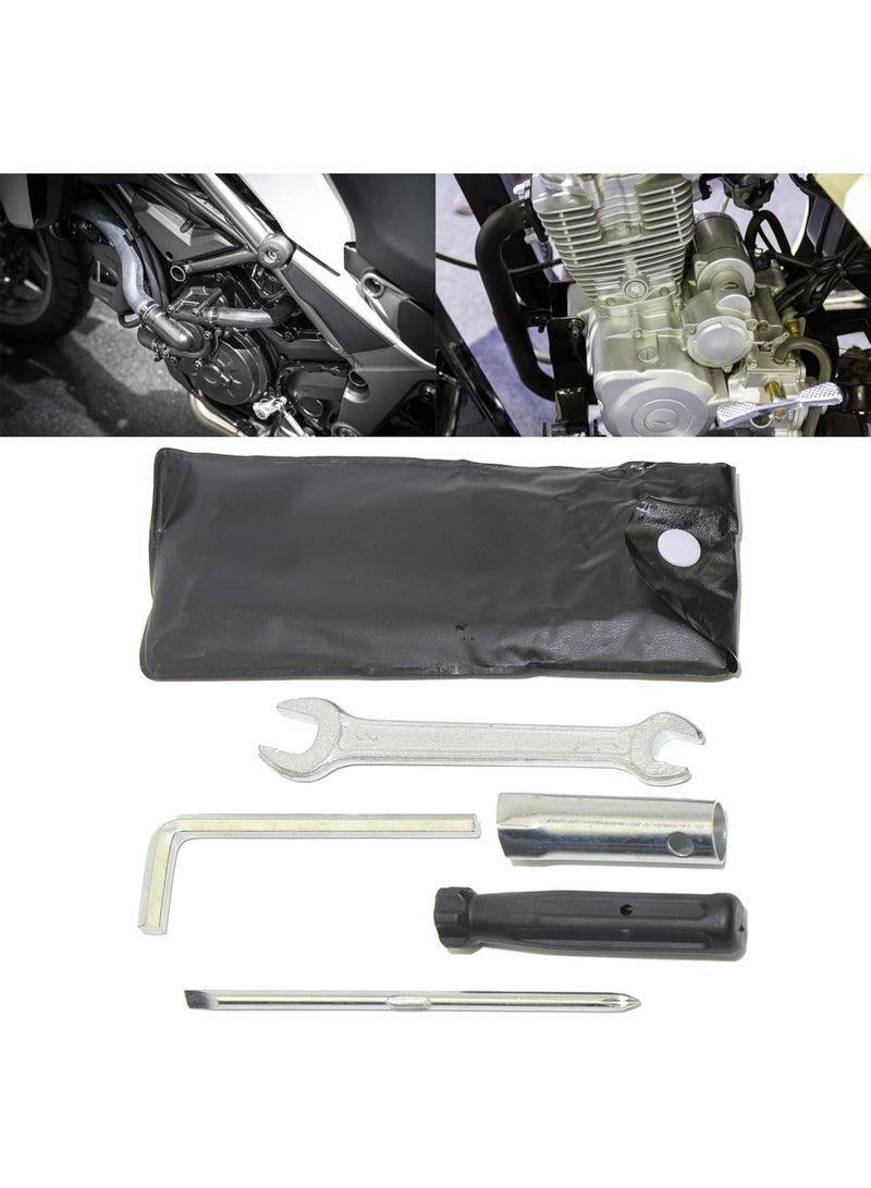 GGOOT 4Pcs Hardware Tool Home Improvement Open End Spanners Motorcycle Repair Tool Set Wrench Maintenance Tool for Motorcycle  - Image 2