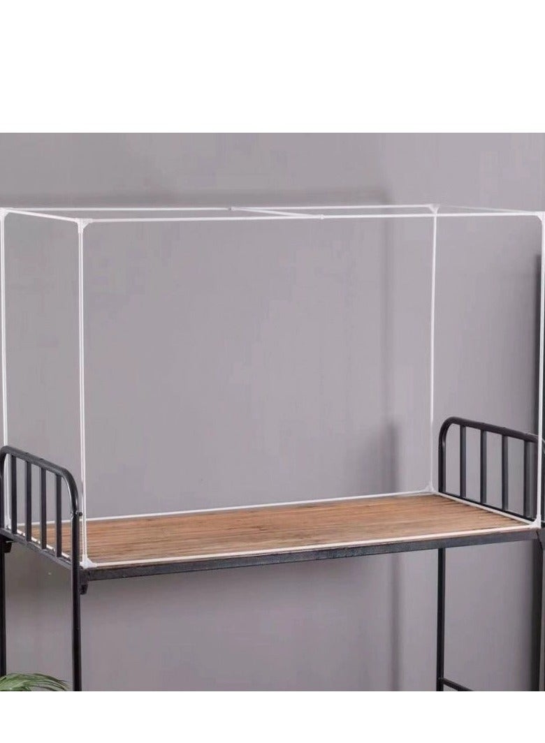 general Bed Canopy Tents Curtain Blackout Curtain Single Bed Tent Curtain Student Shading Cloth Bed Canopy Mosquito Net Student Sleep Privacy Protection Student Mosquito Nets With Bracket - Image 2