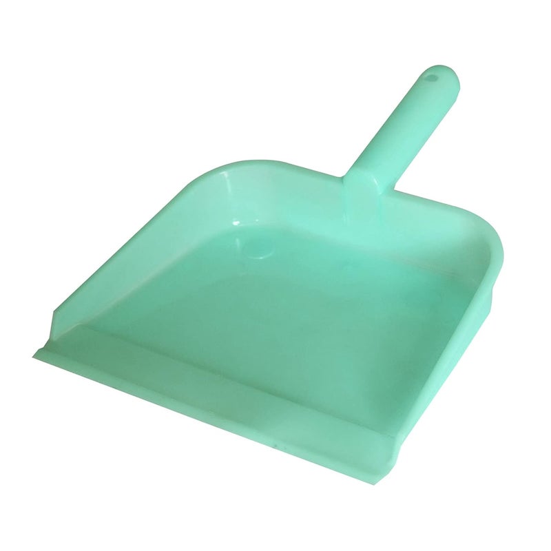 Kuber Industries Round 10 Plastic Dustpan Pack of 3 Green - Image 2