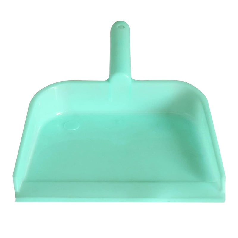 Kuber Industries Round 10 Plastic Dustpan Pack of 3 Green - Image 3