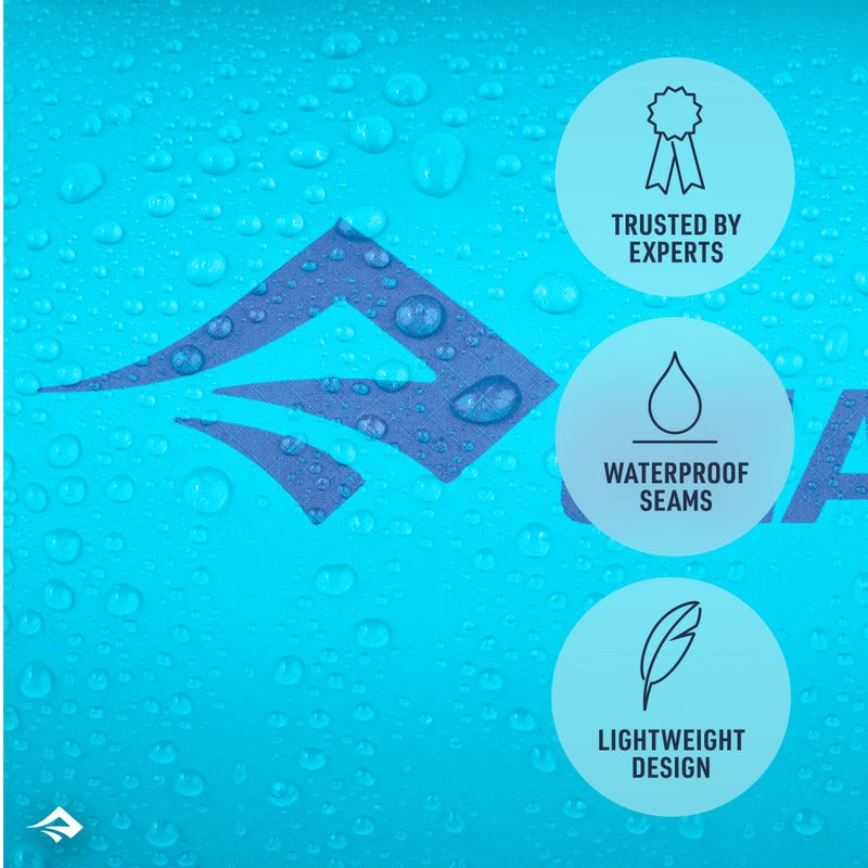 Sea to Summit Ultra-Sil Dry Bag, Ultralight Waterproof Dry Storage, 13 Liter, Spicy Orange - Image 3