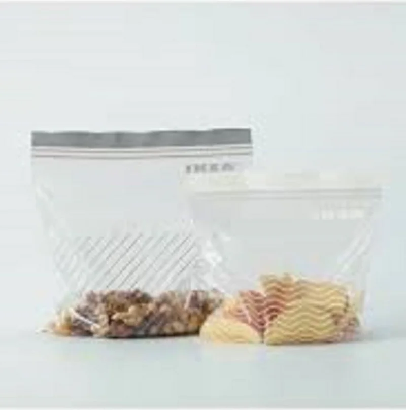 Ikea Lockable Refrigerator Bag 50 Pieces Dimensions: 25 Pieces 24X26.5 cm and 25 Pieces 20.5X20.5 C
