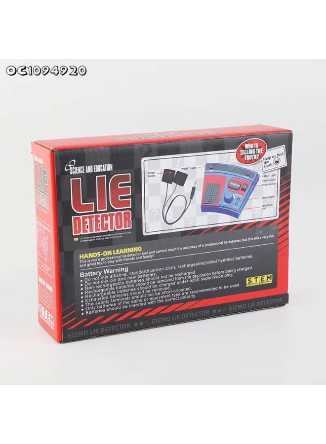 STEM Funny Polygraph Lie Detector Machine Stem Toys Educational Physics Toys Science Kits Interactive Board Game for Party - Image 3