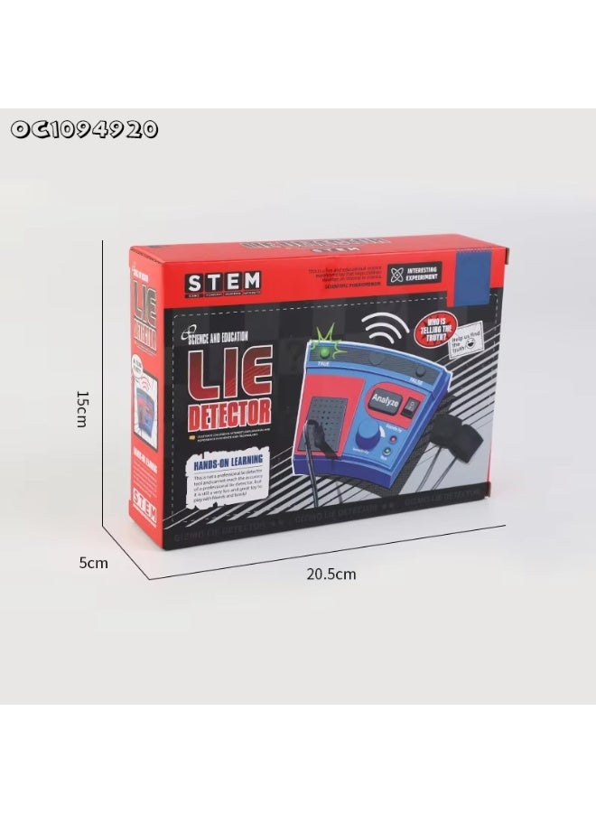 STEM Funny Polygraph Lie Detector Machine Stem Toys Educational Physics Toys Science Kits Interactive Board Game for Party - Image 2